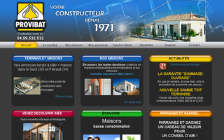provibat.fr website preview