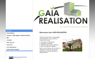 gaiarealisation.com website preview