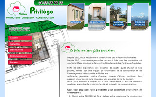 villas-privilege.com website preview
