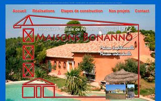 maisonsbonanno.com website preview