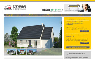 maisons-kerbea.fr website preview