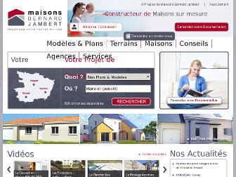 maisons-bernard-jambert.com website preview