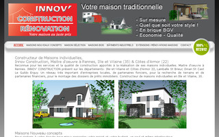 innovconstruction.com website preview