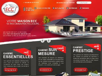 maisons-ecc.com website preview