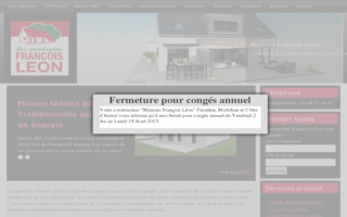 maisons-leon.com website preview