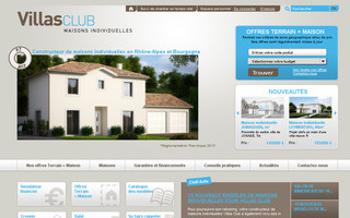 villas-club.fr website preview
