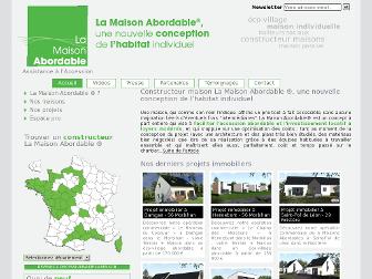 lamaisonabordable.fr website preview