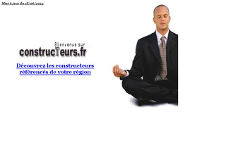constructeurs.fr website preview