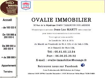 ovalie-immo.com website preview