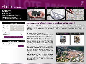 villoteimmobilier.com website preview