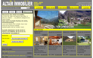 altair-immobilier.fr website preview
