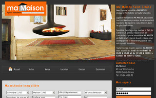 mamaison-saintgirons.com website preview