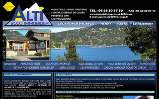 immobilier-pyrenees-2000.com website preview