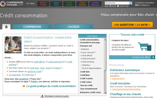 credit-consommation.comprendrechoisir.com website preview