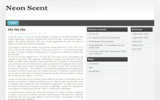 neonscent.com website preview