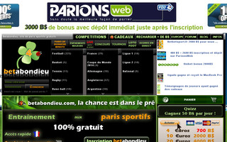 betabondieu.com website preview