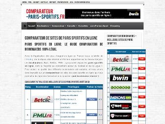 comparateur-paris-sportifs.fr website preview