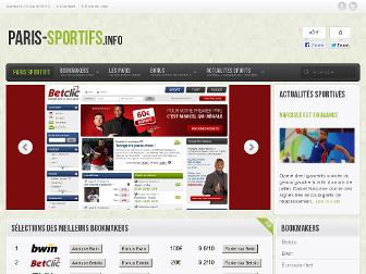 parissportifs.info website preview