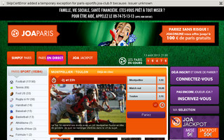 paris-sportifs.joa-club.fr website preview