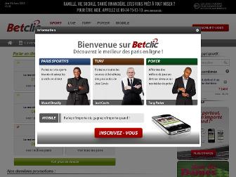 betclic.fr website preview
