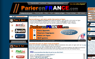 parierenfrance.com website preview