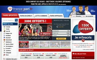 france-pari.fr website preview