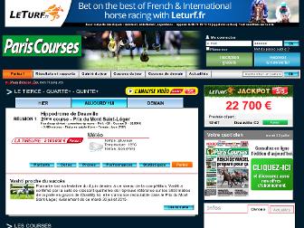 paris-courses.com website preview