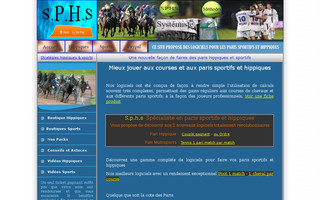systemes-paris-hippiques-sportifs.com website preview