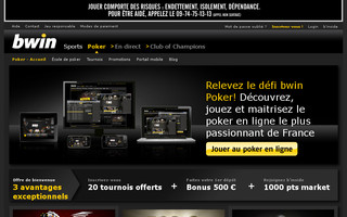 poker.bwin.fr website preview