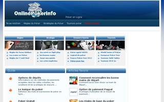 onlinepokerinfo.fr website preview