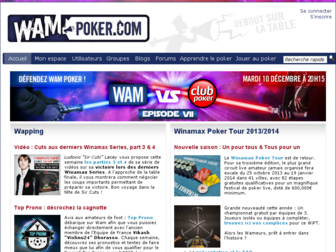 wam-poker.com website preview