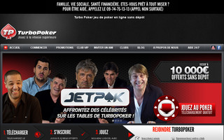 turbopoker.fr website preview