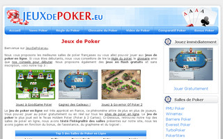 jeuxdepoker.eu website preview