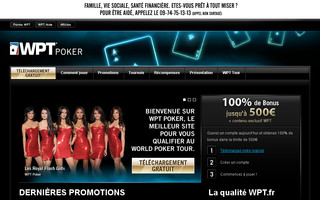 wpt.fr website preview
