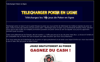 telechargerpokerenligne.fr website preview