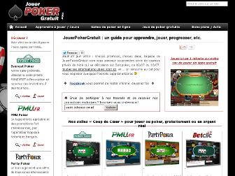 jouerpokergratuit.com website preview