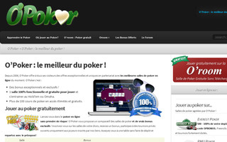 o-poker.net website preview