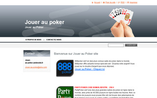 jouer-au-poker.webnode.fr website preview