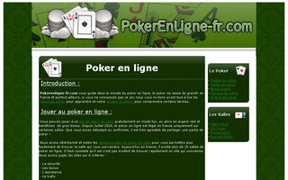 pokerenligne-fr.com website preview