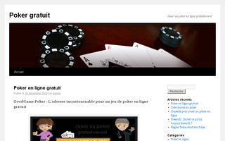 pokergratuit.pro website preview