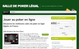 salle-poker-legal.fr website preview