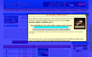 guide-poker.eu website preview