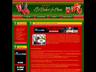 lepoker-fr.com website preview