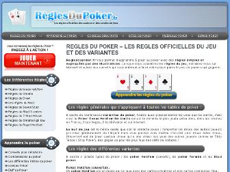 reglesdupoker.fr website preview
