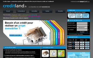 creditland.fr website preview