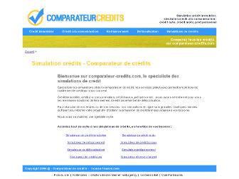 comparateur-credits.com website preview