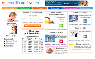 monmeilleurpret.com website preview