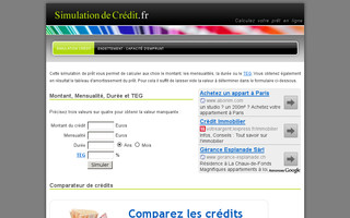 simulationdecredit.fr website preview