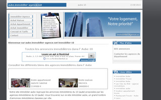 aube.immobilier-agence.net website preview