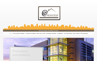 e-promotion-immo.com website preview